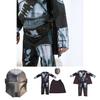 Star Wars Mandalorian Halloween Costume Set For Boys; Jumpsuit Mask And Cape Included!