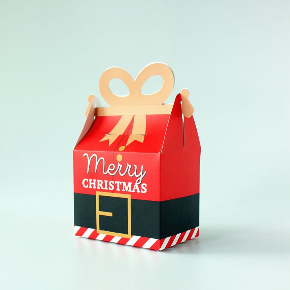 Boxes Christmas Ornaments Cookies Packing Christmas Decorations Present Bag Candy Box Gift Bags