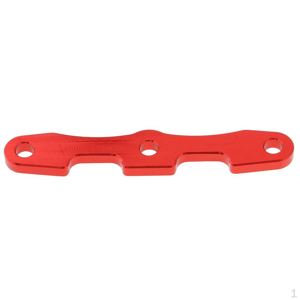 

1/10 RC Rear Bulkhead Tie Bars Aluminum Alloy For Slash 4x4 Accessories Red