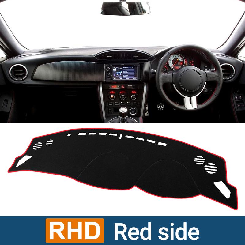 

Автомобильные аксессуары для Subaru BRZ 2012-2014 2015 2016 2017 2018 2019 2020 Панель приборов Избегайте света Покрытие Анти-УФ Нескользящий коврик Ковры