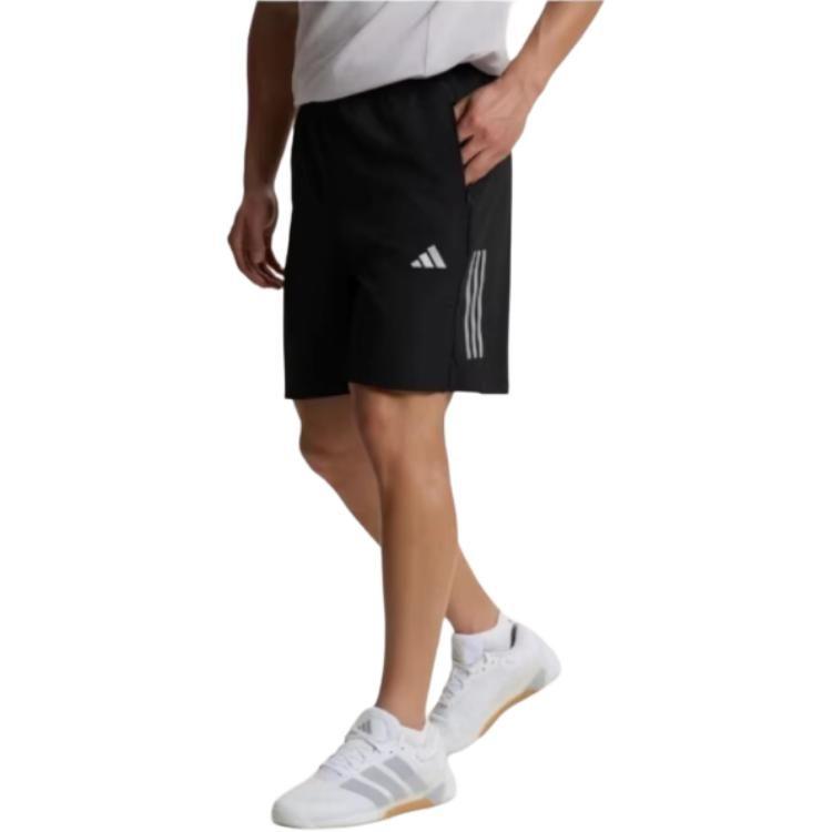 adidas Gym+ 3S WV SHT Casual Shorts Men's Black KE3836