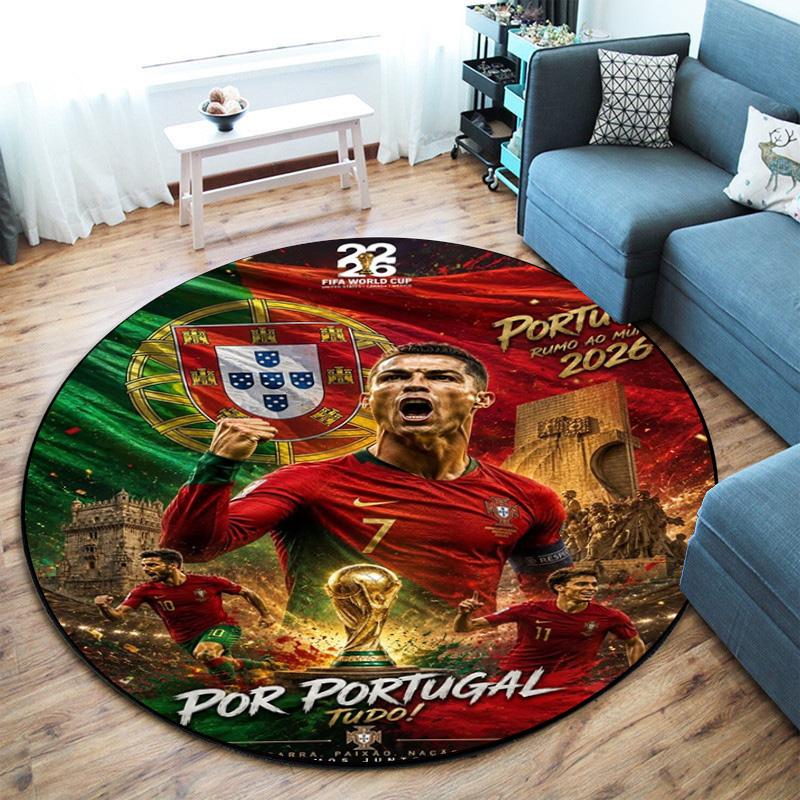 Ronaldo Legacy Iconic Moments Carpet Living Room And Bedroom Mats Home Decor Bathroom Mat Office Chair Cushion Dormitory Decoration