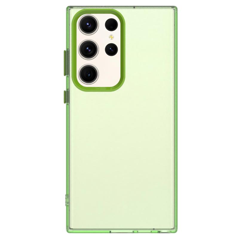Frosted Transparent Case For Samsung Galaxy S25 Ultra Case Silicone Matte Simple TPU Samsung S25 Ultra Protector Cover S25 Ultra
