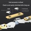 Aokewen 20-inch Golden Chainsaw Chain (3-Pack)