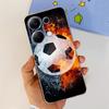 For Xiaomi Poco M6 Pro 4G Capa Case Transparent Soft TPU Slim Bumper Shell Love Heart Cute Cat Coque For Redmi Note 13 Pro 4G