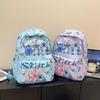 Disney Zaino Stitch Zaino Scuola Primaria Bambini Zaino Medio Perdita di Peso Zaino Ultraleggero