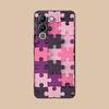 Puzzle Texture Mobile Cell Phone Case for VIVO Y77 76 75 74 73 72 58 56 55 51 50 38 36 Y19 Y18 Y03 Y01 5G Printing Cover