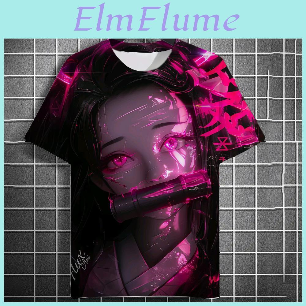 Anime Fashion 3d Printed Mens Casual Short Sleeve Tshirt Home Clothes Anime Summer Short Sleeve High Quality Tshirt