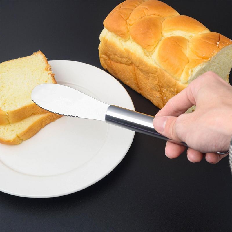 Stainless Steel Butter Spreader Kitchen Knives Stainless Steel Spreader Charcuterie Utensils For Kitchen Gadget For Cheese Jam China Mainland