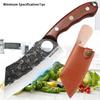 Stainless Steel Kitchen Knife Wooden Handle Sharp Boning Knife Multipurpose Knife Kitchenware Butcher Cutting Paring Meat Cleaver