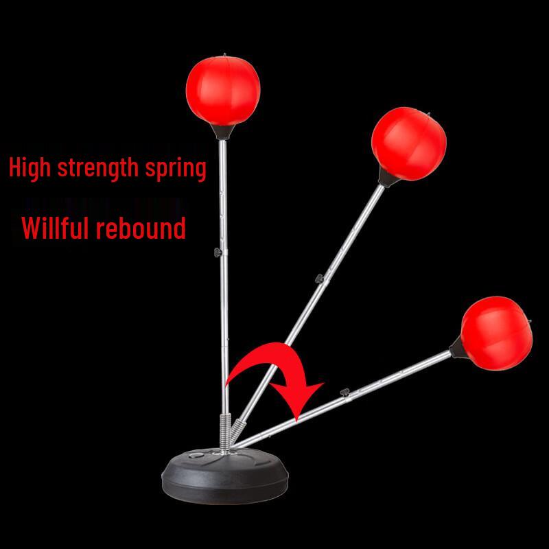 Adult Freestanding Boxing Speed Bag with Gloves
