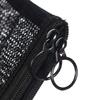 New Double Zipper Mesh Storage Bag Dopamine Color Candy Color Mesh Cosmetic Bag Toiletry Large Capacity Travel Storage Pouch