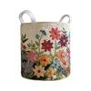 Quilted Laundry Storage Basket, And Suitable For Storing Dirty Clothes.