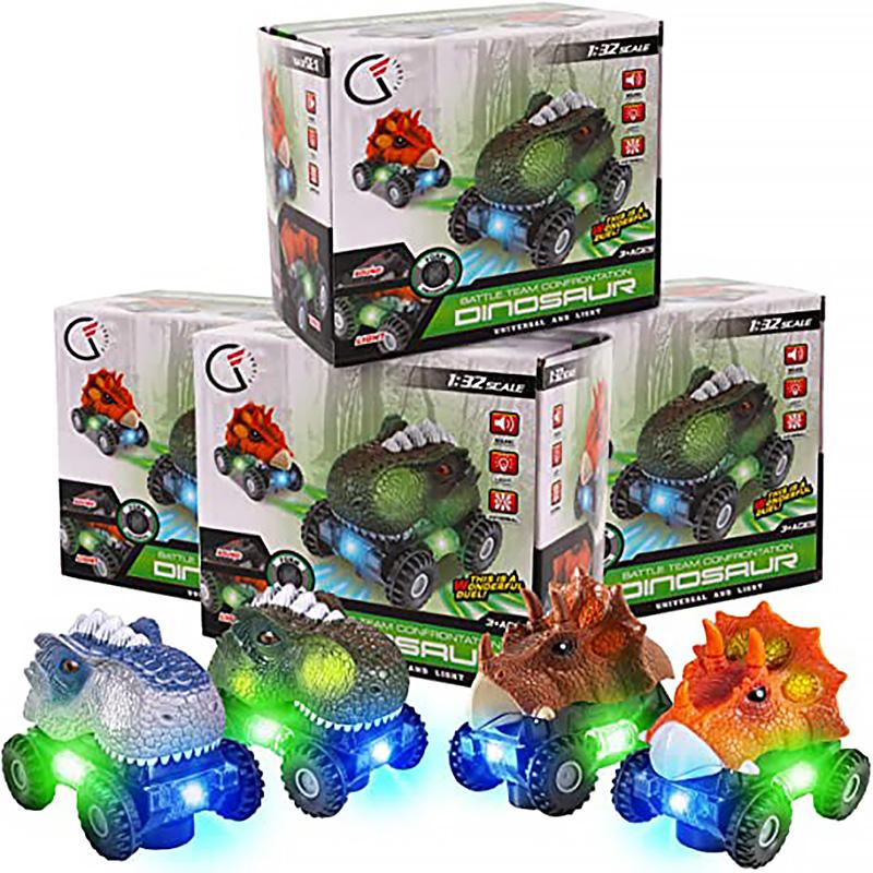 Elektrisches Dinosaurier-Spielzeug für Kinder - Geschenkmodell für Kinder für interaktive Spiele Tier-Themen-Dinosaurier-Modellauto Geschenk