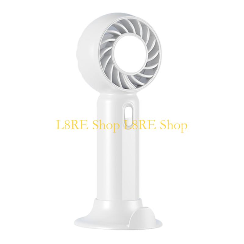L8RE Handheld Miniature Fan USB Charging Cooling Fan with Adjustable Speeds and Low Noise for Home Or Office Environment
