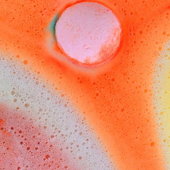 Bath Salt Ball with Glow-in-the-dark Toy Inside Fruity Floral Plants Extract Handmade Natural