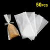 50Pcs 7*14Cm Pva Bags Available Carp Fishing Tackle Pva Bags Mesh For Carp Coarse Boilie Pellet Bait For Bait Throwing