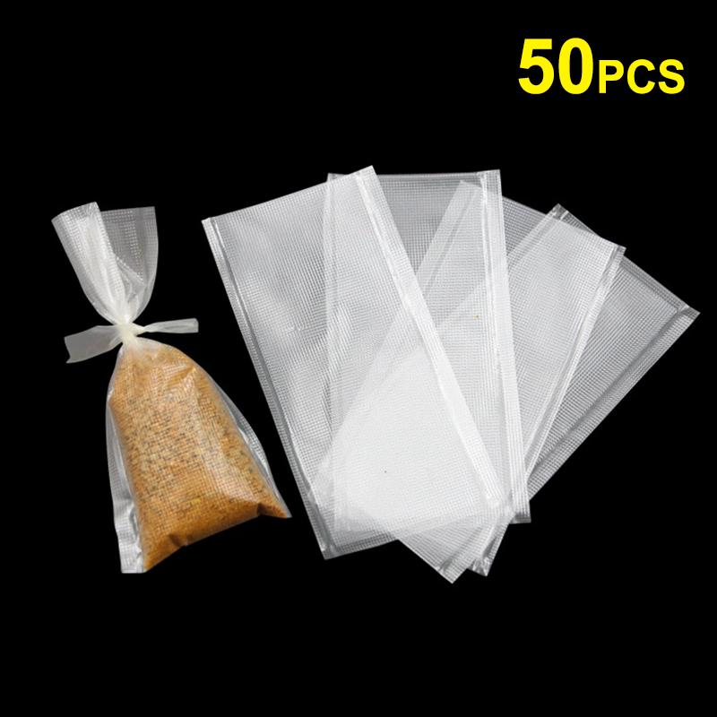 50Pcs 7*14Cm Pva Bags Available Carp Fishing Tackle Pva Bags Mesh For Carp Coarse Boilie Pellet Bait For Bait Throwing