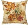 Retro Fall Harvest Pillowcases: Pumpkin and Maple Leaf Designs,Sofa cushion cover, home room decoration