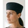 Dames 100% Natuurlijke Zwarte Tarwestro Platte Top Baret Dames Franse Handgeweven Strandstrohoed Kerk Derby Pillbox Hoed Fedoras Hoed