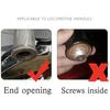 Motorcycle Handlebar Grip Bar Ends Cap Handle Counterweight Plug For YAMAHA NMAX 125 N-MAX NMAX125 2015-2024