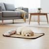 Cartoon Pattern Pet Cooling Mat Rattan Weave Cat Sleeping Mat Dog Crate Sleep Bed  Crate Mat