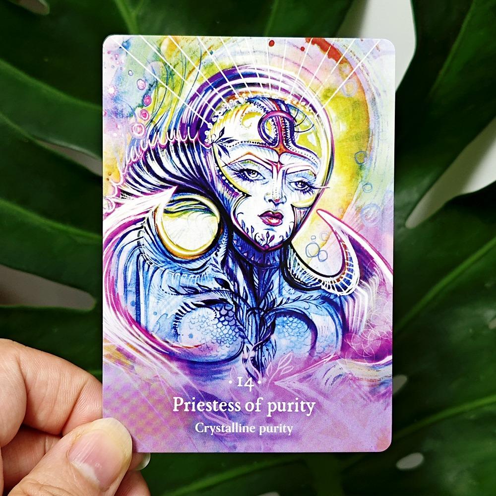 Sacred Sea Oracle: Dive Into The Depth of Your Cosmic Soul 36 Pcs Cards 10.4*7.3cm