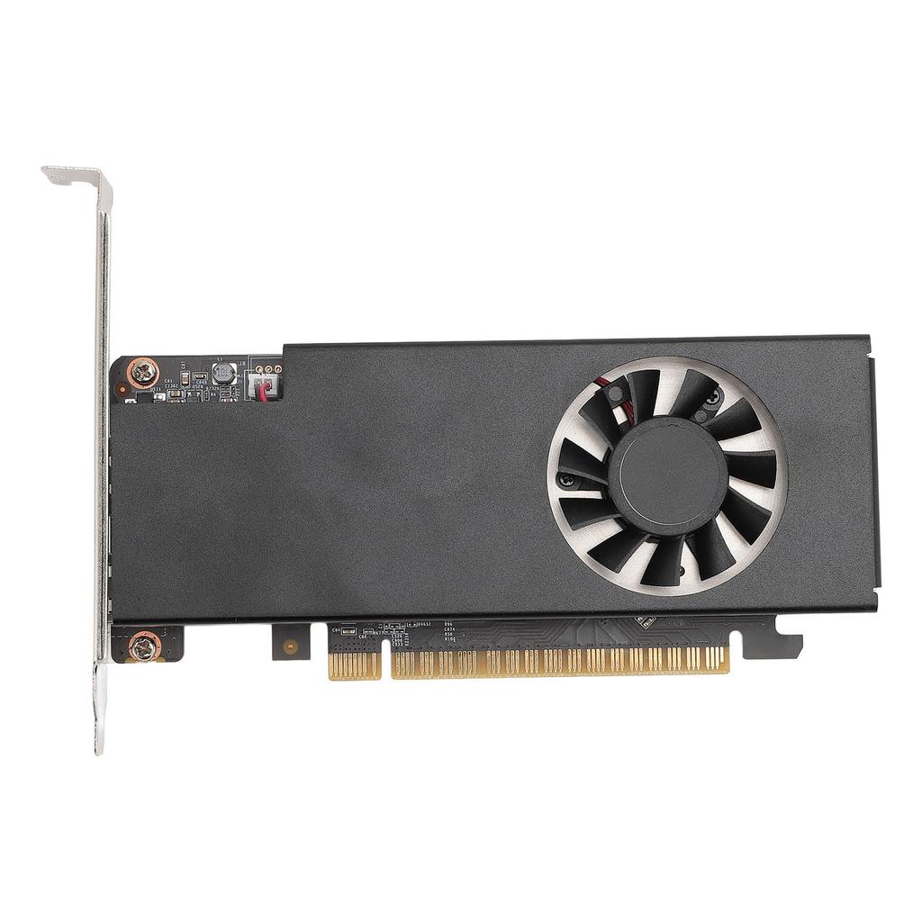 For GTX1050 Graphics Card 4GB GDDR5 128 Bit Graphics Board with Cooling Fan for ITX Gaming PC HD Multimedia DVI Output
