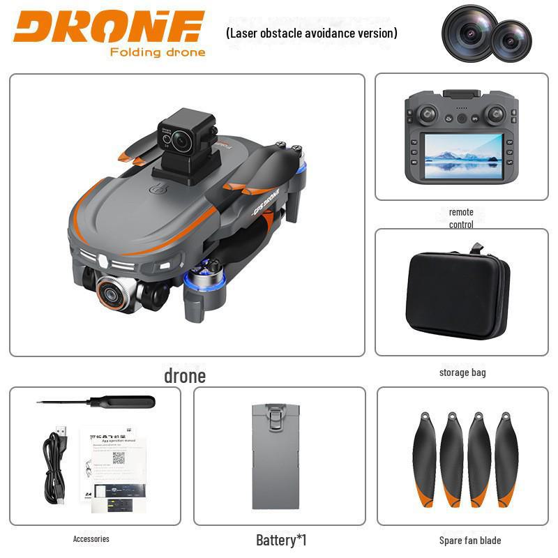 S28 Dron: Vyhýbání se překážkám, Bezkartáčový motor, HD letecký přenos, Letadlo s dálkovým ovládáním s velkou obrazovkou, Automatický návrat.