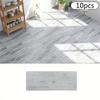 10 Stück 40x15cm PVC Bodenaufkleber Selbstklebende Aufkleber Wasserdicht Verdickt Holzmaserung Bodenaufkleber Aufkleber Wohnzimmer