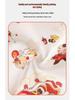 Chinese Style Newborn Long Sleeve Two-Piece Look Romper - Autumn Baby Bodysuit for Crawling