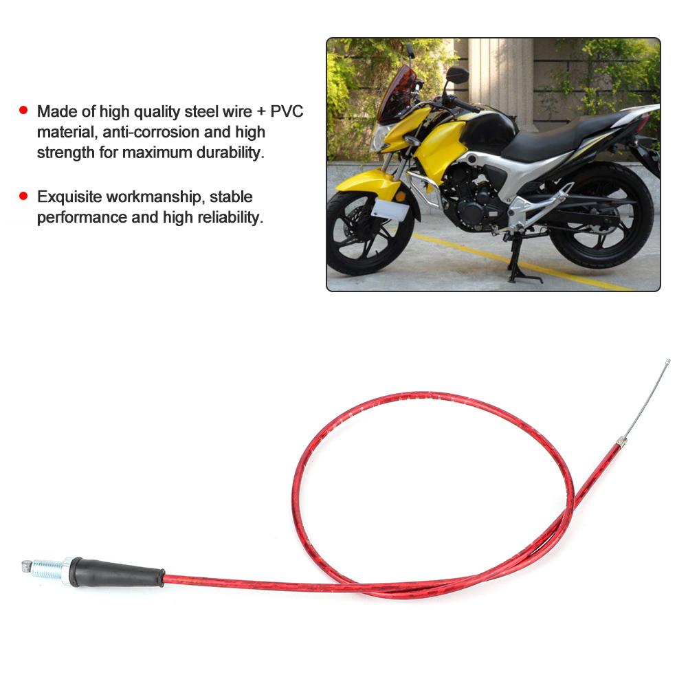 38.98inch Red Gas Throttle Cable Wire Line for Pit Dirt Bike Motocross Motorcycle
