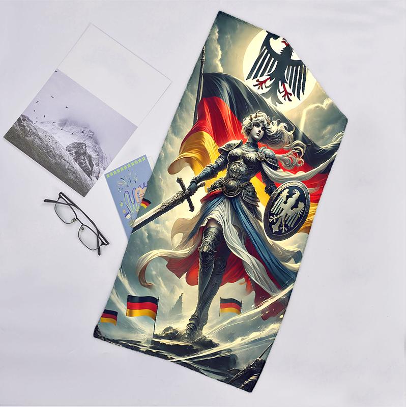 German Fashion Beach Towel: Ideal for Summer Adventures Soft, absorbent and quick drying suitable for swimming and bathing