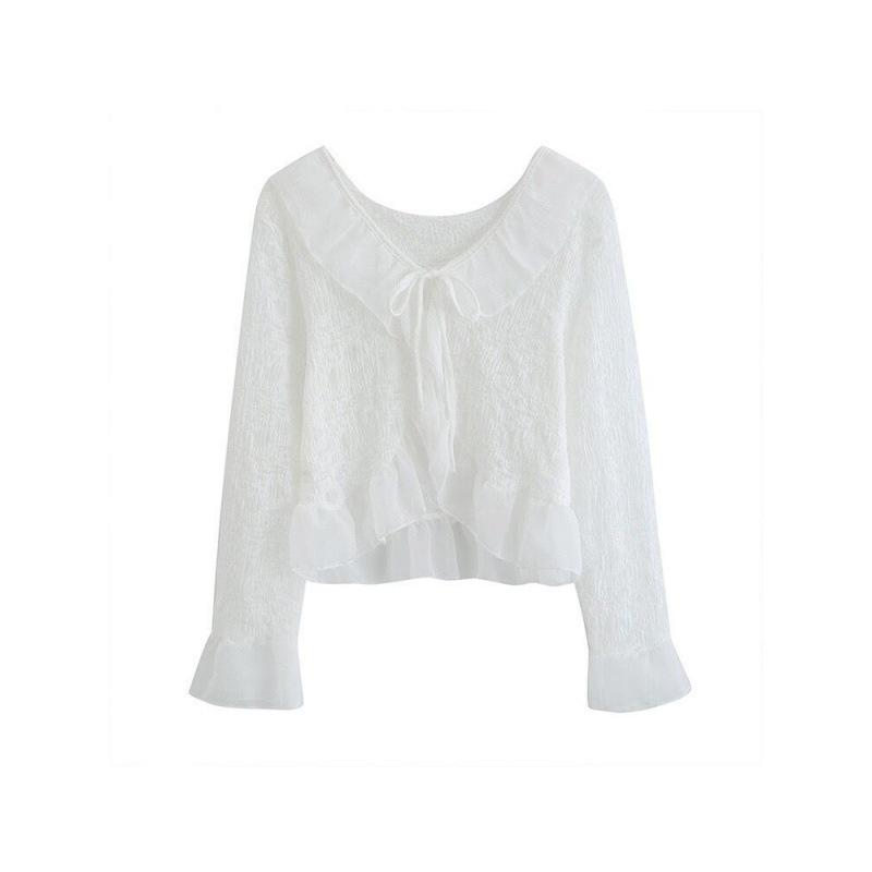 Fresh and Sweet Lace Sunscreen Cardigan & Camisole Dress Shawl for Women - Summer Age-Reducing Temperament