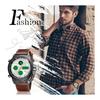 Men's Military Ana-Digital Display Waterproof: LED Genuine Leather Strap Japanese Quartz Antique Stylish Popular Men's Accessories - Father's Day,