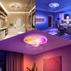 LED Ceiling Fan Lamp Stepless Dimming Remote Interior Lighting Fixture Bedroom Living Home Decor Ceiling Fan With Light