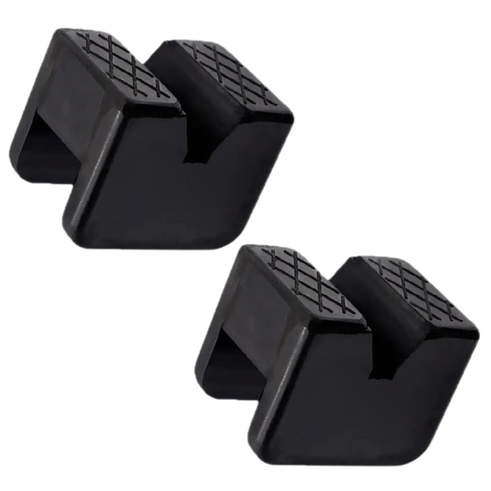 

ideastore Jack Pad Rubber Material Rubber Cushion Rigid Rack Adapter (2) чорний