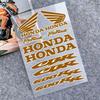 Fashion Waterproof For Honda Stickers Reflective motorcycle stickers, 3M safety warning at night in the dark scooter helmets TO0