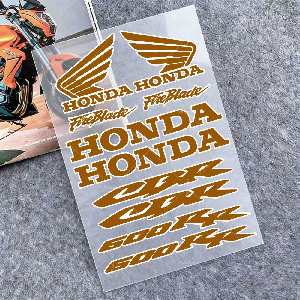 Fashion Waterproof For Honda Stickers Reflective motorcycle stickers, 3M safety warning at night in the dark scooter helmets TO0