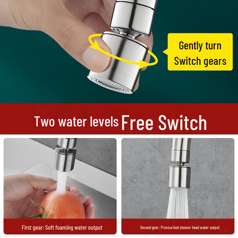 Handun Wall-Mounted Kitchen Hot & Cold Mixer Faucet