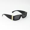 Fashionable Small Frame Square Sunglasses for Men and Women Retro Suitable for Daily Travel Vacation Decorative Glasses