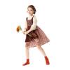 Halloween children's costume literary retro skirt European pastoral girl farm civilian French manor maid costume