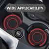 GLEAVI Car Coaster Car Interior Decoration Non-Slip Drink Coaster Car Cup Mat Cup Holder