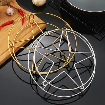 1 PC Multifunzione Scaffale per cottura a vapore Pentole Cremagliera per cottura a vapore in acciaio inossidabile Pentola durevole Supporto per vassoio per cottura a vapore Accessori da cucina