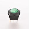 12V 16A Car Boat Rocker Switch ON/OFF SPST LED Lamp Dash Light Dot Round Rocker Spst Toggle 4 Colors