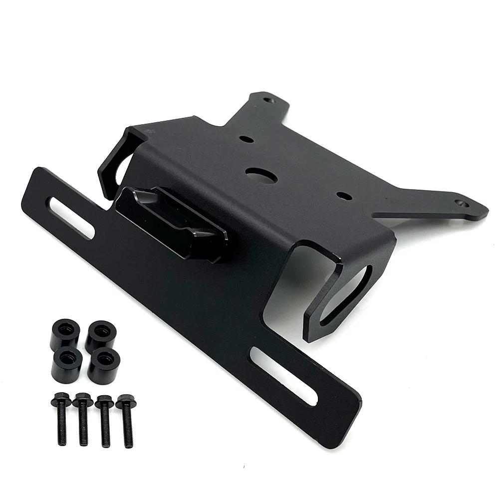 

Motorcycle For Suzuki With LED Light License Plate Holder Tail Tidy SV650 ABS 2015- SV 650 X SV650X Accessories чорний