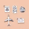 Soccer Football Charms School Pendants For Sports Themed Jewelry Making 1 Set