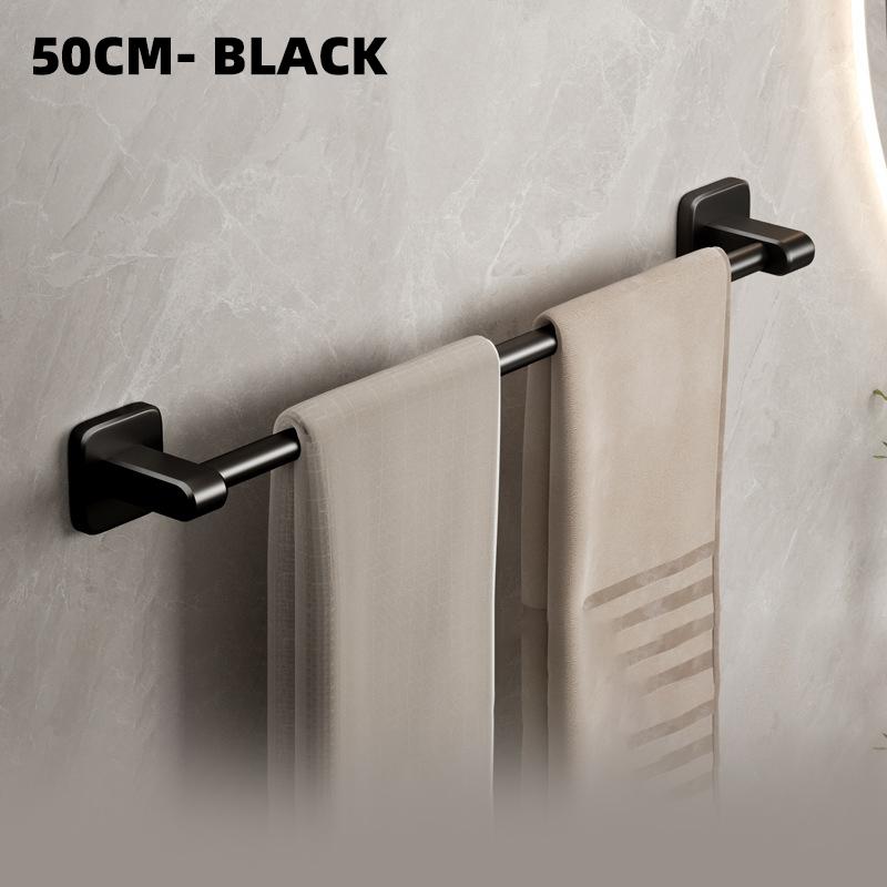 

Home Bathroom Towel Rack Holder Non perforated suction cup wall mounted Towel Shelf Kitchen Bathroom Accessories Towel Hange