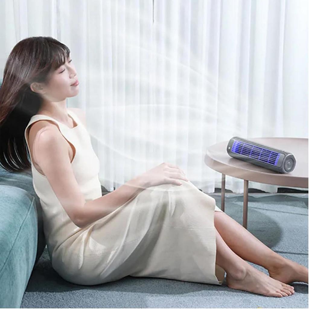Desktop Living Room Perfusion Fan Turbine Strong Wind Silent Desktop Fan