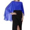 Elegant Women's Chiffon Shawl Dress - Summer Wedding Party Cover-up & Silk Pashmina Scarf